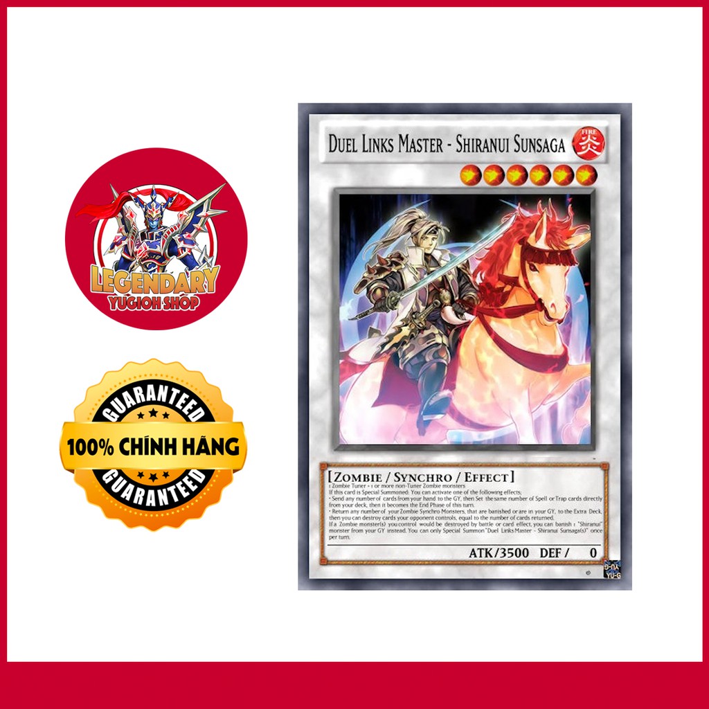 [Thẻ Bài Yugioh Chính Hãng] Shiranui Sunsaga