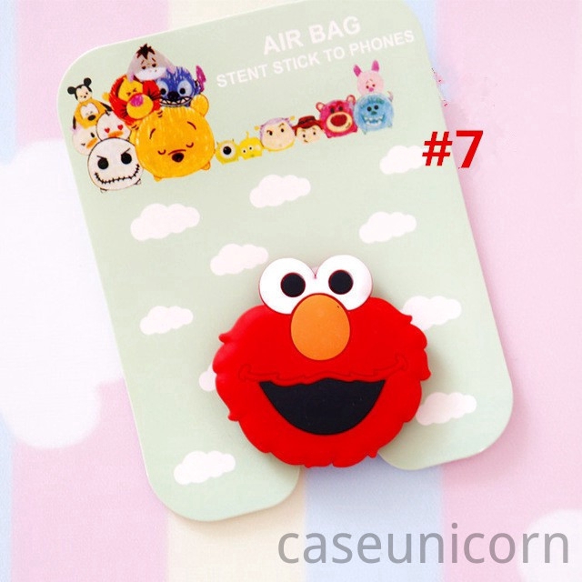 Nút Đỡ Điện Thoại Hình Sesame Street 3d Dễ Thương Đứng | BigBuy360 - bigbuy360.vn