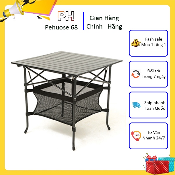 Bàn Gấp Gọn, Bàn Dã Ngoại Dễ Mang Theo Khi Đi Cắm Trại Picnic Ăn Uống Cùng Gia Đình - Hàng Chính Hãng