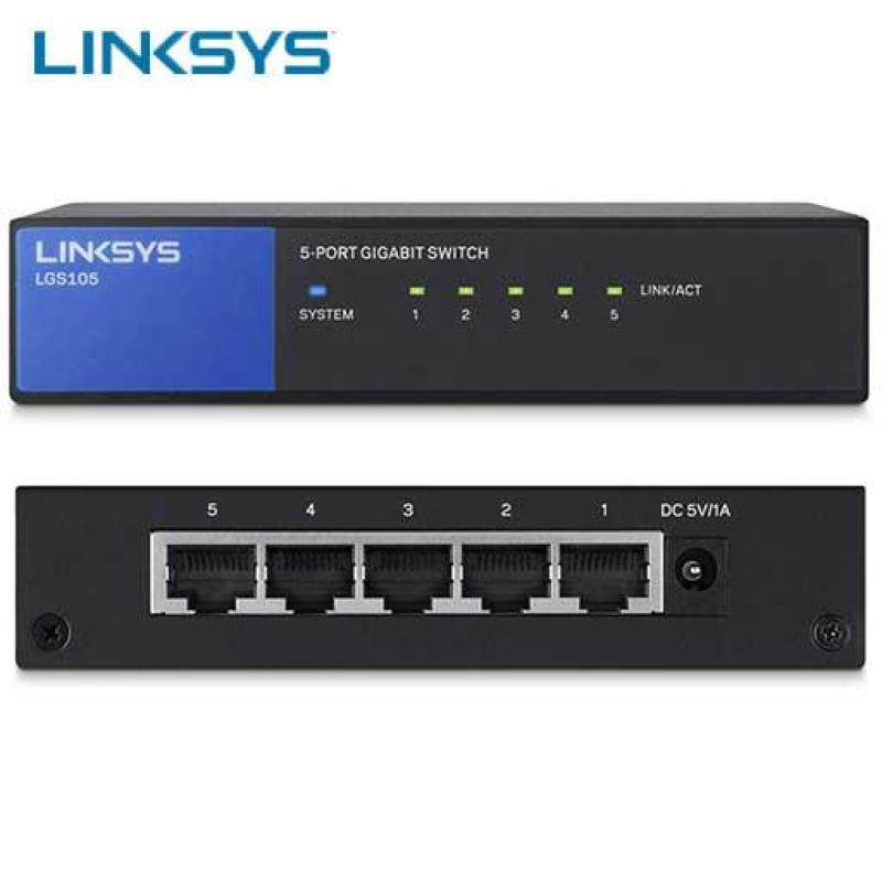 Switch 5 cổng linksys 10/100/1000 gigabit LGS105