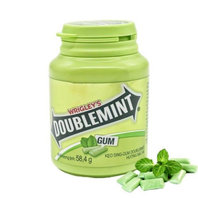 Kẹo gum Doublemint ( hàng mới ,date xa )