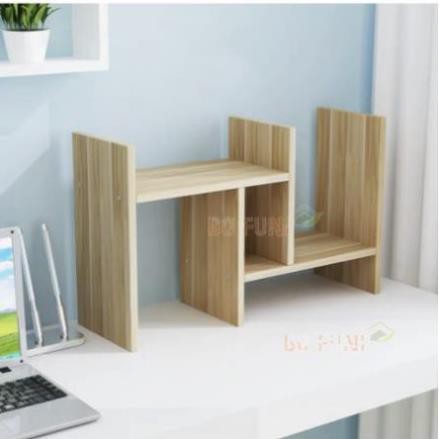 Kệ Sách Gỗ Để Bàn Làm Việc 1997store_vn - Kệ Sách Gỗ Mini - Kích Thước 54cm x 20cm x 35 - Bảo Hành 6 Tháng