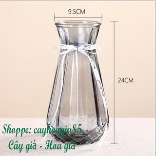 Bình Cắm Hoa Thủy Tinh Thắt Nơ_LG02