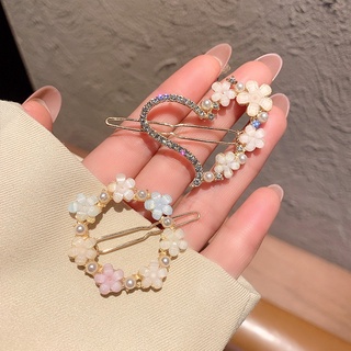 🌸🌸Kẹp tóc đính đá pha lê phong cách Hàn Quốc dễ thương