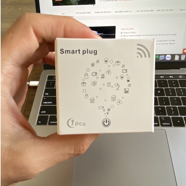 Ổ cắm hẹn giờ điều khiển bằng APP full Tiếng Việt