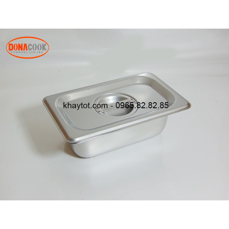 Khay đựng thạch trà sữa inox cao cấp nhập khẩu (Loại sâu 6,5cm)