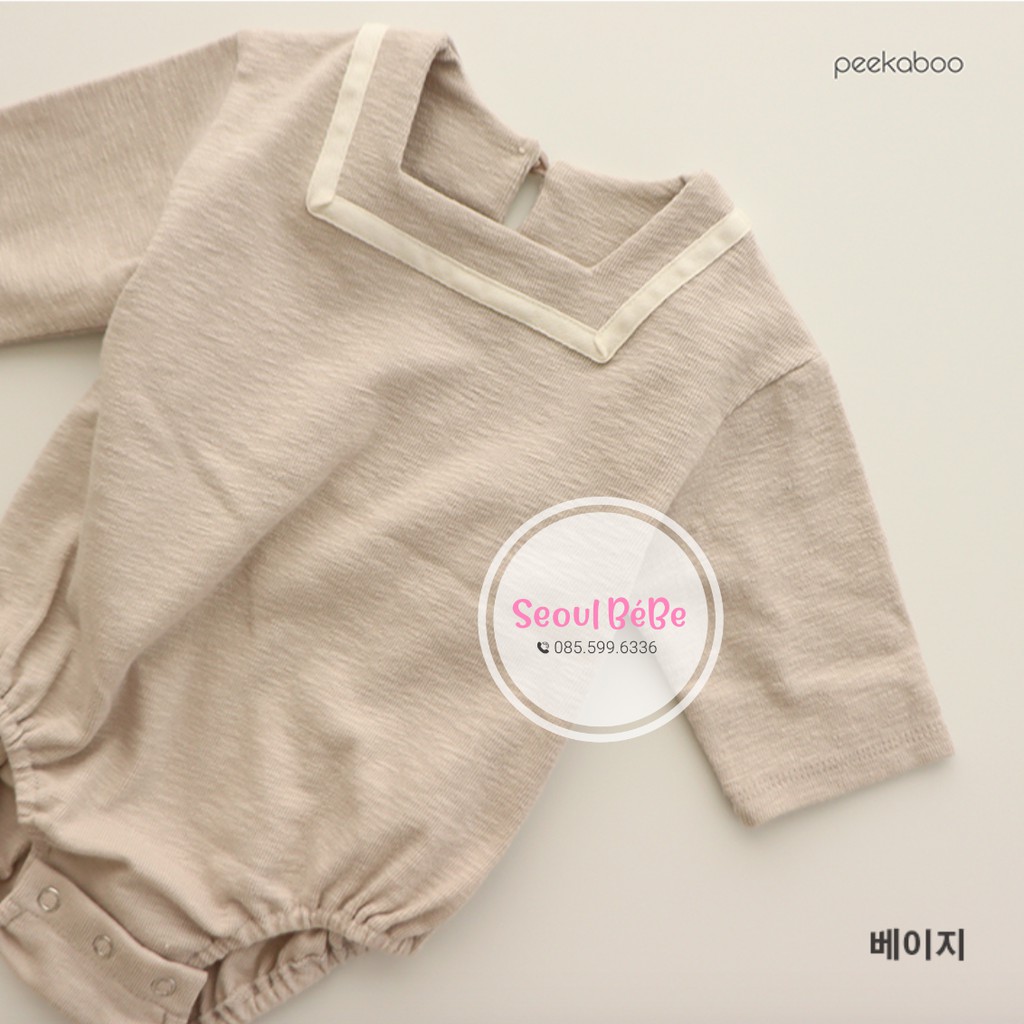 Bộ thuỷ thủ Roa chất mỏng (bộ rời/ bodysuit) Peekaboo nội địa Hàn