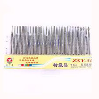 Bộ 30 mũi mài hợp kim ZSY-30