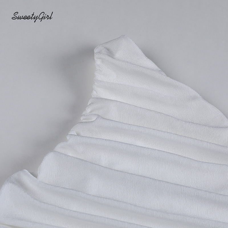 Áo Kiểu Cộc Tay Cổ Tròn Xếp Ly Thời Trang Xinh Xắn Dành Cho Nữ