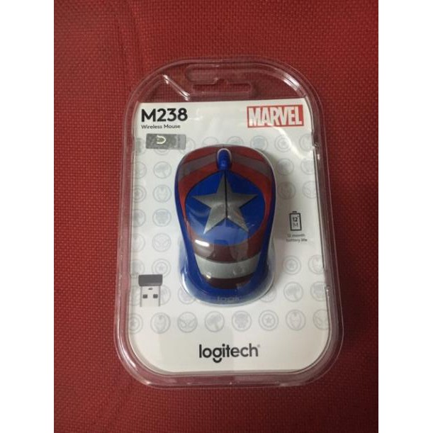 Chuột không dây Logitech M238 Marvel