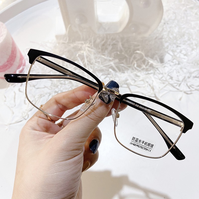 Kính Gọng Vuông Chống Ánh Sáng Xanh Jz8007 | BigBuy360 - bigbuy360.vn