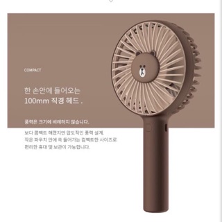 Quạt cầm tay mini made in Hàn quốc
