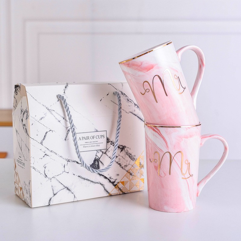 CỐC ĐÔI MR MRS SỨ CAO CẤP CỐC CÀ PHÊ CÓ NẮP QUÀ TẶNG CAO CẤP | BigBuy360 - bigbuy360.vn