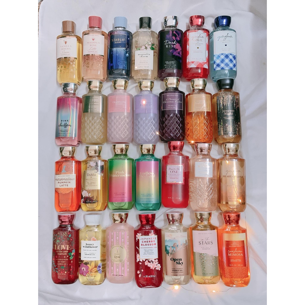Sữa tắm nước hoa Bath&BodyWorks Mỹ