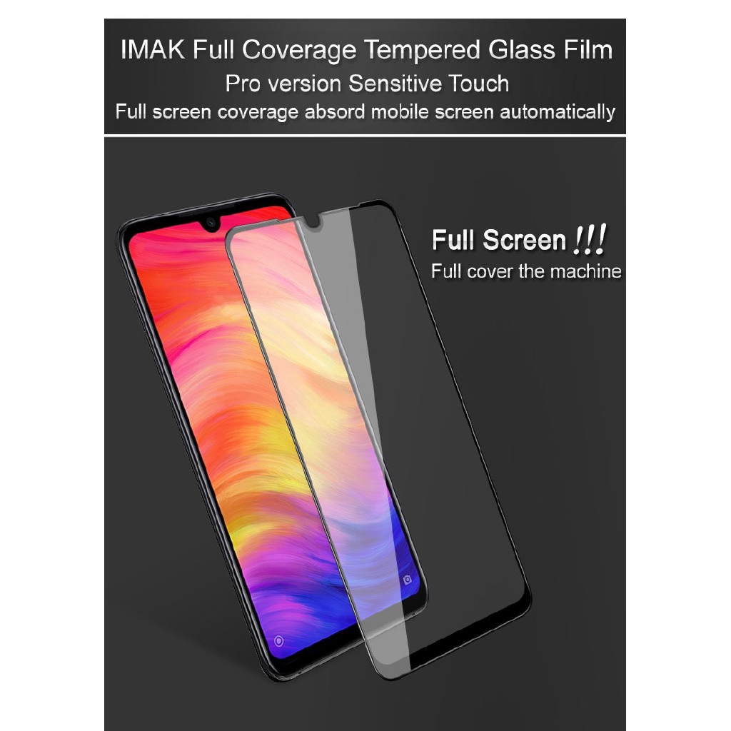 Kính cường lực toàn màn hình cho Xiaomi Redmi Note 7 Pro / Note 7 9D