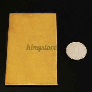 Tấm Đồng Thau 3mm X 60mm X 100mm