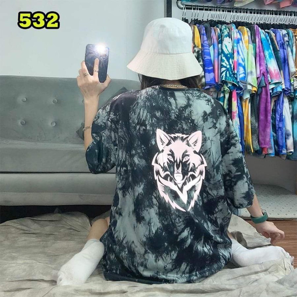 Áo thun tay ngắn phản quang unisex, áo phông tay lỡ nam nữ 3D không phai màu, 65% cotton, free size 40-75kg-yumi47store | BigBuy360 - bigbuy360.vn