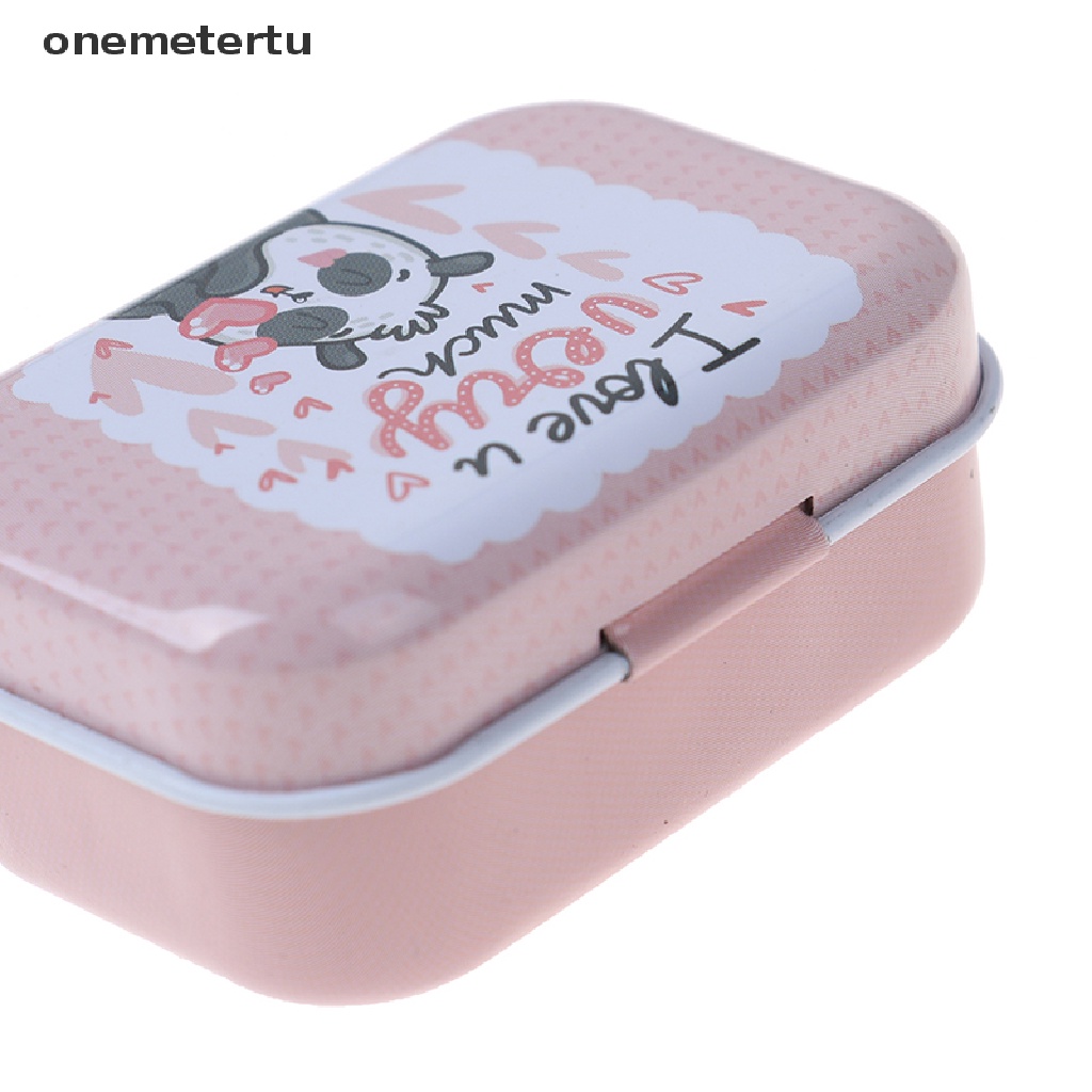 Hộp Thiếc Mini Đựng Trang Sức / Kẹo / Tiền Xu Tiện Dụng