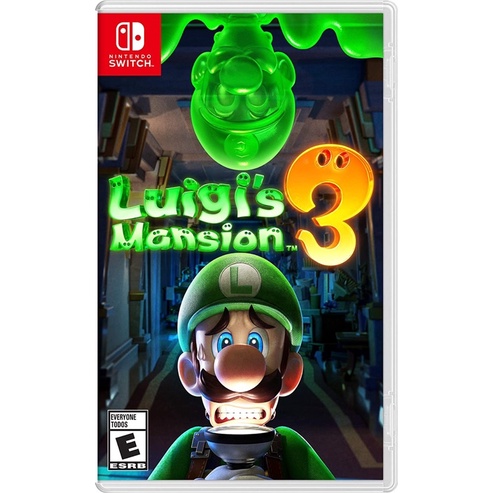 Đĩa game nintendo switch: Luigi’s Mansion 3 - new seal