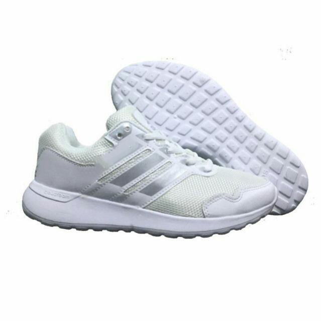 Giày thể thao sneaker nam nữ đen full và trắng full size từ 35 đến 44