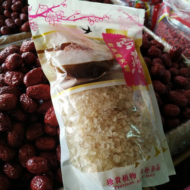 Tuyết yến loại hạt nhỏ, ngâm nhanh nở và kéo sợi nhiều - gói 500gr (giá sale 78K)