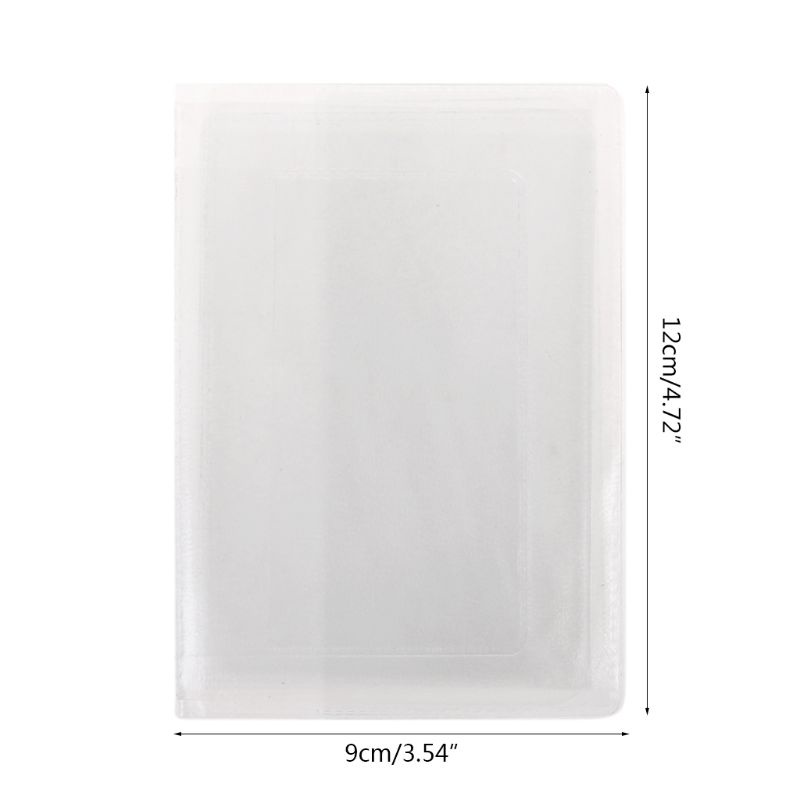 Seng Vỏ PVC Trong Suốt Bảo Vệ Bằng Lái Xe Hơi Tài Liệu Nga