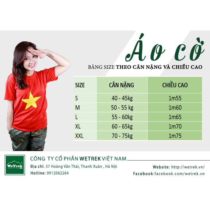 Áo cờ đỏ sao vàng Việt Nam