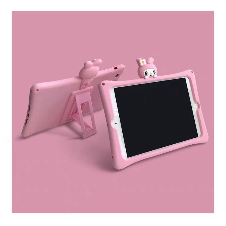 Ốp kiểu dáng hoạt hình màu hồng dễ thương cho iPad 9.7 2018 2017 10.2 7th Pro 9.7 10.5 Air 1 2 3/ipad Mini 1 | BigBuy360 - bigbuy360.vn