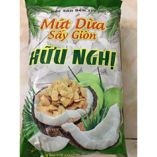 Dừa khô bến tre ăn liền
