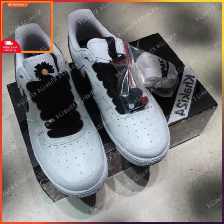 Giày Nam Nữ Trắng - Giày Nike Air Force 1 AF1 Hoa Cúc Sơn Đế Cổ Thấp Năng Động G07 . ^ -ju2 ! # 👩‍👩‍👦‍👦