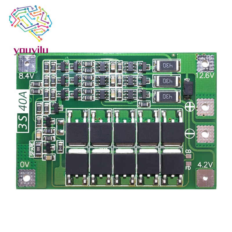 Bảng Mạch Bảo Vệ 3s40a 12vli-ion 18650ba | BigBuy360 - bigbuy360.vn