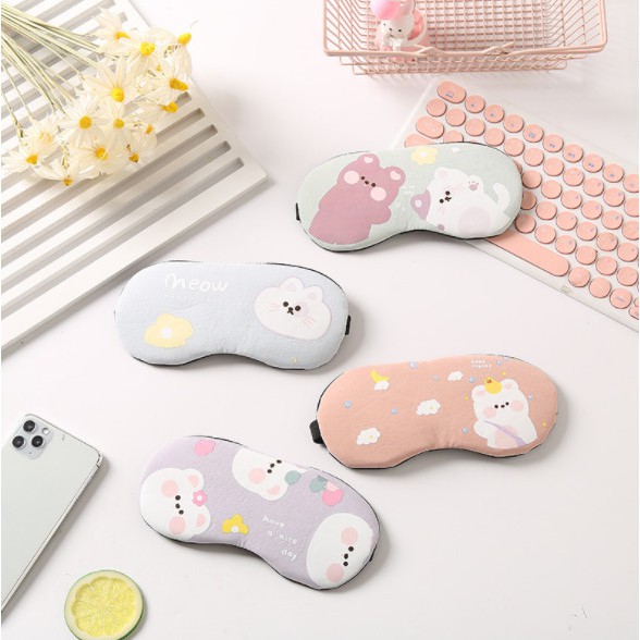 Bịt mắt có túi gel mát lạnh Cute Bear