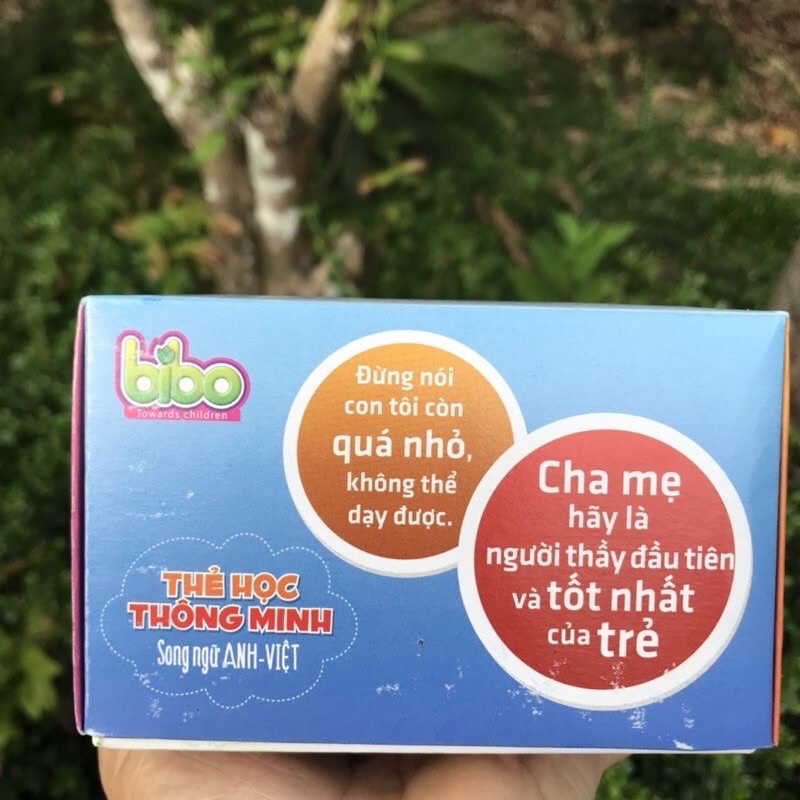 [Thanh lý] Thẻ học thông minh song ngữ Anh-Việt cho bé