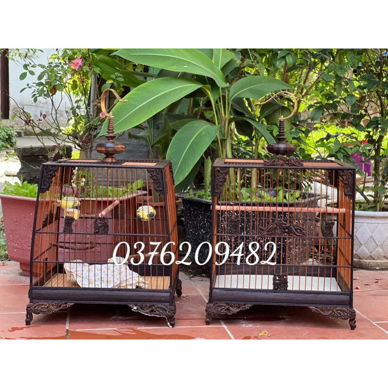Khung lồng Mun đuôi công cnc gắn góc thái đấu vuông đấu Cnc03