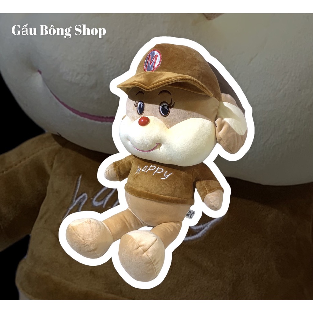 Gấu bông chuột mickey đội mũ✨baby✨siêu cute làm bằng bông sợi tơ 100% êm ái mềm mịn gaubongshop - m039