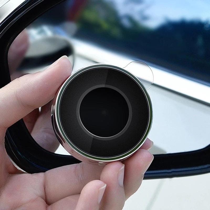 Gương Chiếu Hậu Tròn HD Góc Rộng 360 Độ Điều Chỉnh Được Cho Xe Hơi