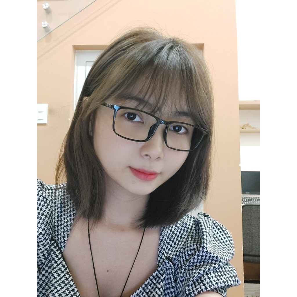 (Hàng chính hãng) Gọng kính vuông nam nữ Accede dòng Sarifa A1318 C1 màu sắc thời trang, thiết kế dễ đeo bảo vệ mắt