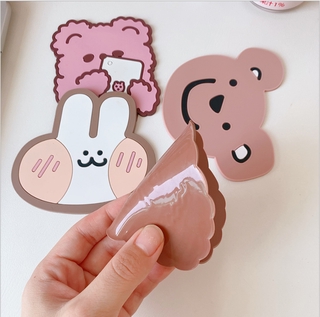 Đế Lót Ly Dày Dặn Cách Nhiệt Thiết Kế Họa Tiết Dễ Thương