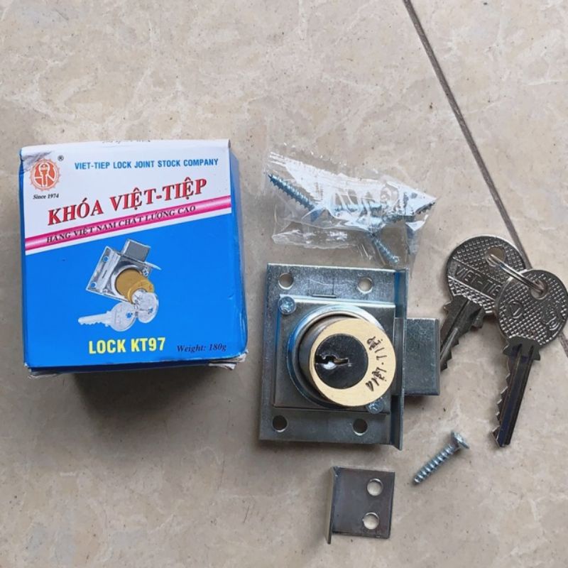 Khóa tủ Việt Tiệp KT97