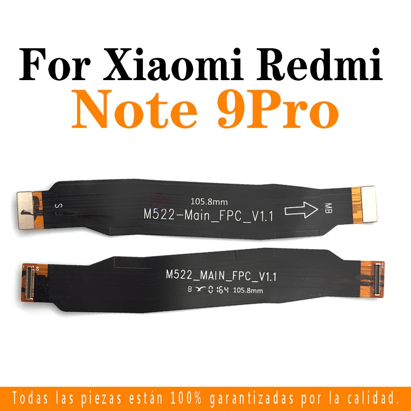 Lcd MainBoard Cáp Flex Cho Xiaomi Redmi Note 7 8 9 10 Pro S T Màn Hình Bảng Chính Đầu Nối Bo Mạch Chủ Cáp Mềm Đầu Nối Chất Nền Cáp Mềm Tương Thích Cho note9s note8 note9