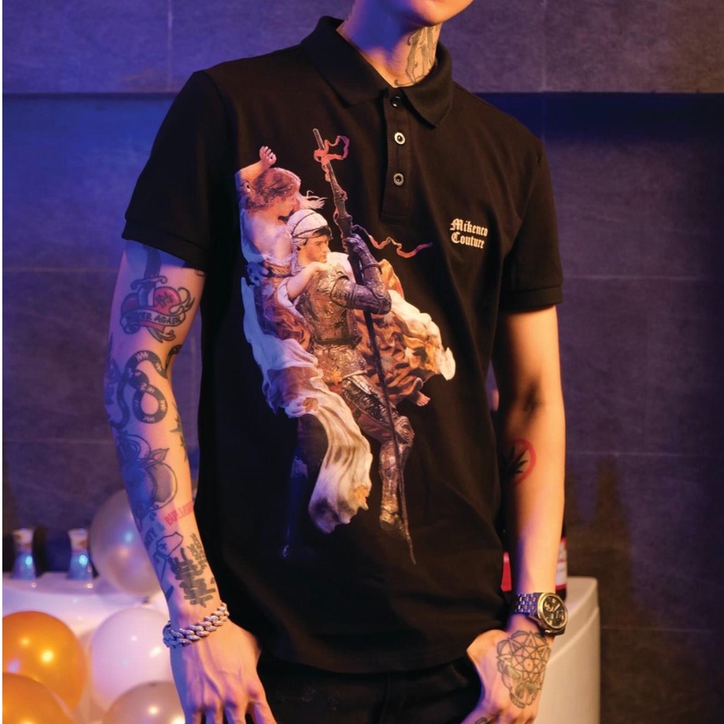 Áo Polo Nam, Áo Thun Cổ Bẻ In Hình Chiến Binh Game 3D Phong Cách Độc Lạ Chất Liệu Thun Cá Sấu Thoáng Mát - AC103 - Azila | BigBuy360 - bigbuy360.vn