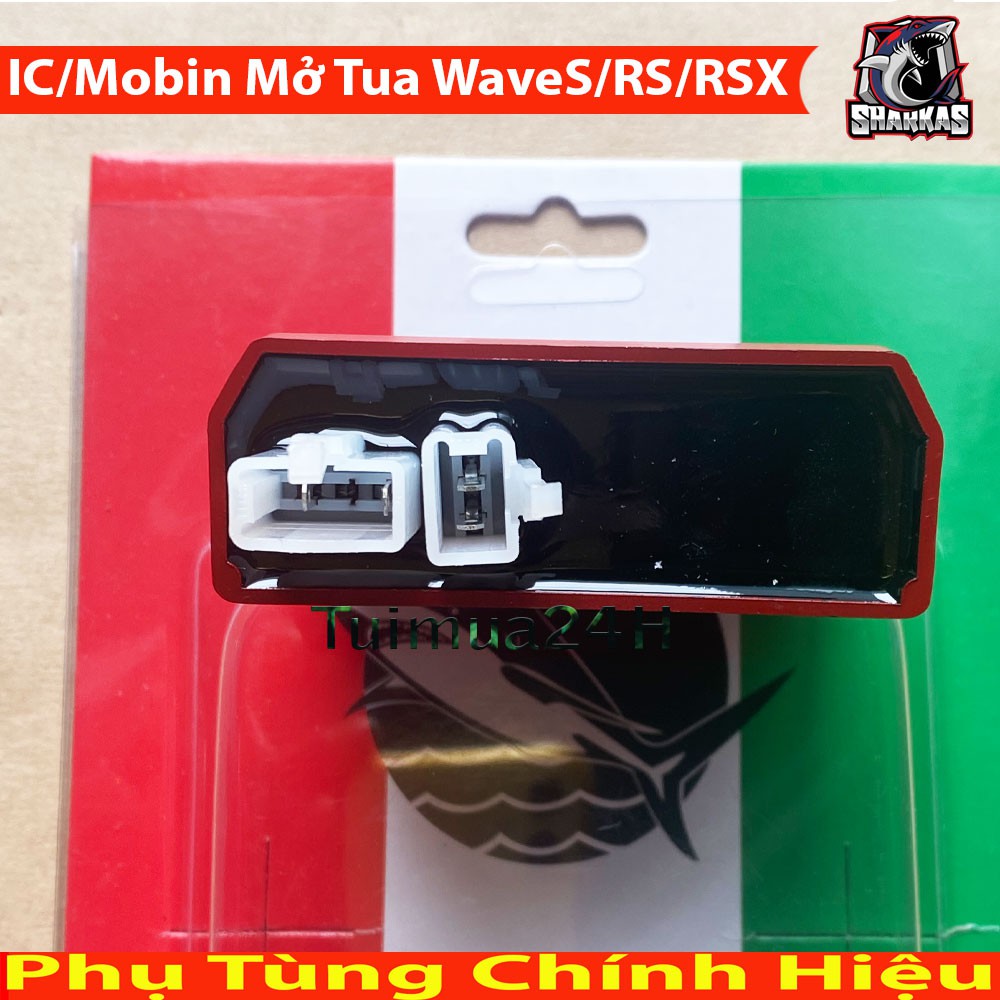 COMBO IC VÀ MOBIN SƯỜN SHARK MỞ TUA HONDA WAVE S110, RS110, RSX110