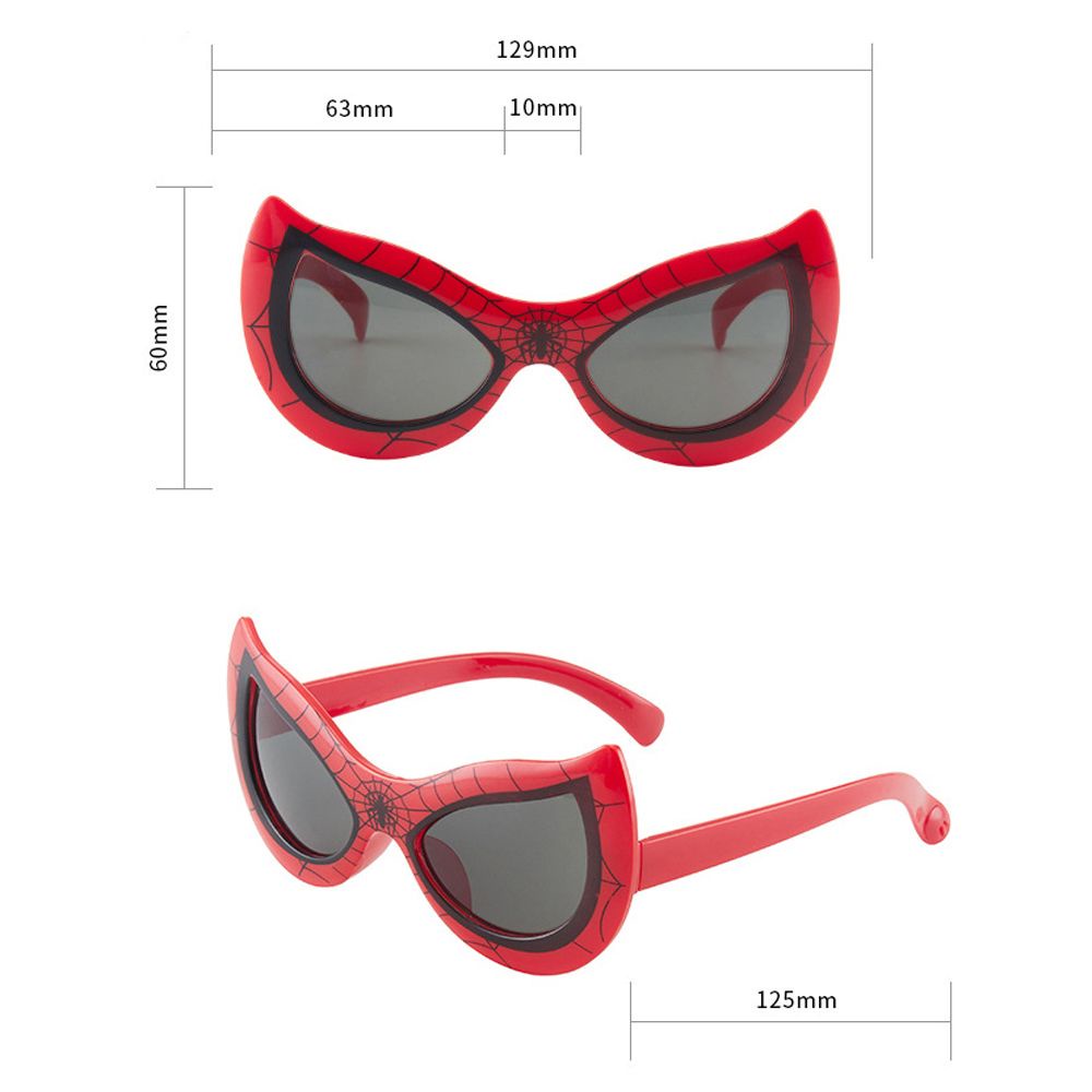 Kính mát chống tia UV hình người nhện hoạt hình vui nhộn sáng tạo cho bé
