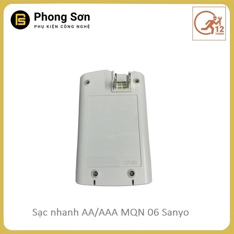 Combo Sạc Pin AA/AAA MQN06 Sanyo ( Sạc Nhanh ) + Pin Sạc AA Vỉ 2 Viên 1900 MAh Eneloop