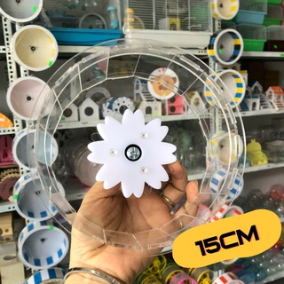 Wheel hamster trong suốt lắp ráp