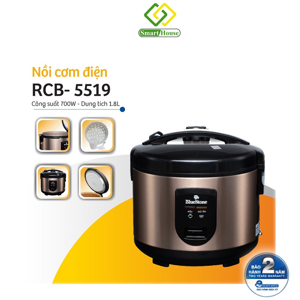 Nồi cơm điện Bluestone RCB-5519 1.8L