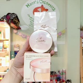 Phấn Nước CLIO Kill Cover Pink Glow Cream Cushion