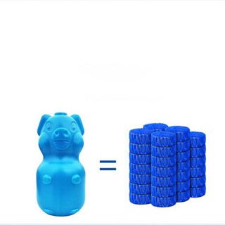Lợn thả bồn cầu xanh