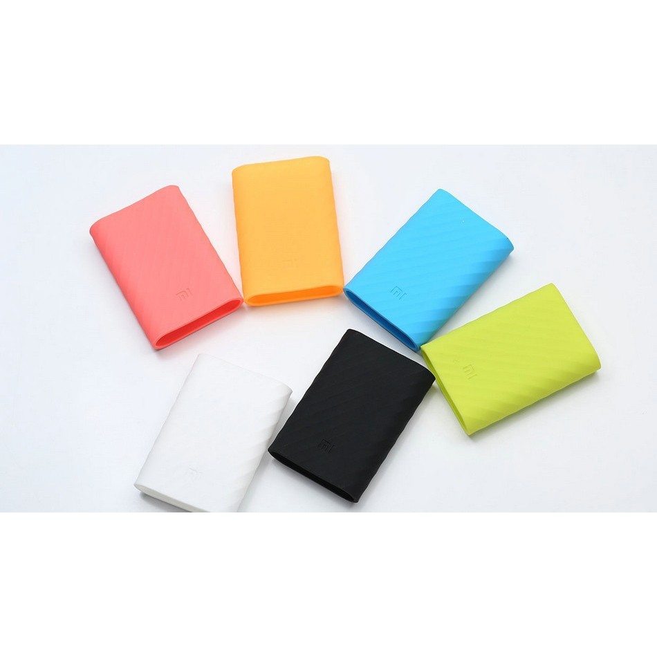 Bao silicon pin sạc dự phòng Xiaomi 10000 mah Gen 2