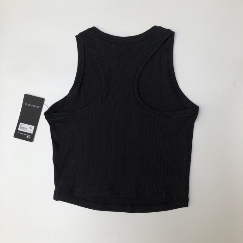 Áo Croptop Nữ Sát Nách Ba Lỗ Đen Hàng Xuất Xịn